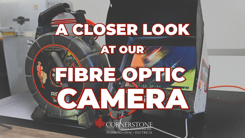 Cornerstone video thumbnail showing drain camera work
