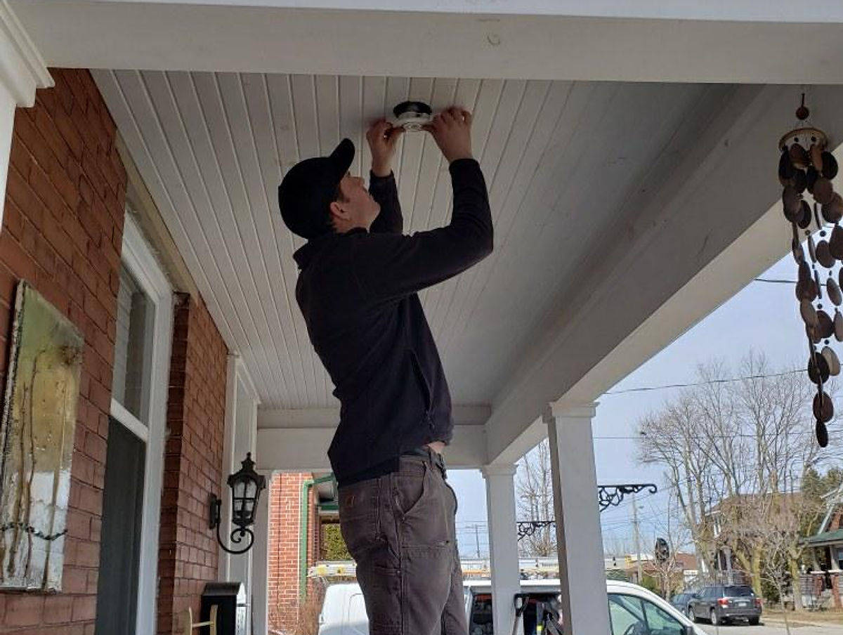 Cornerstone electrical lighting installation work